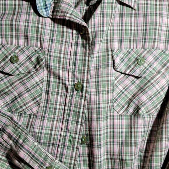 NWOT The North Face Berkeley Long Sleeve Plaid Girlfriend Shirt Size Medium - Picture 2 of 12